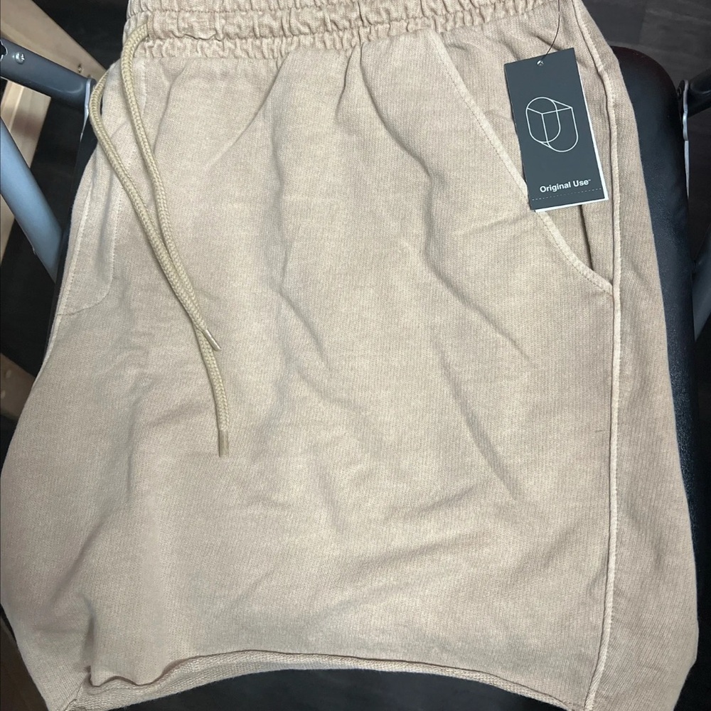 Original Use Tan Men Shorts